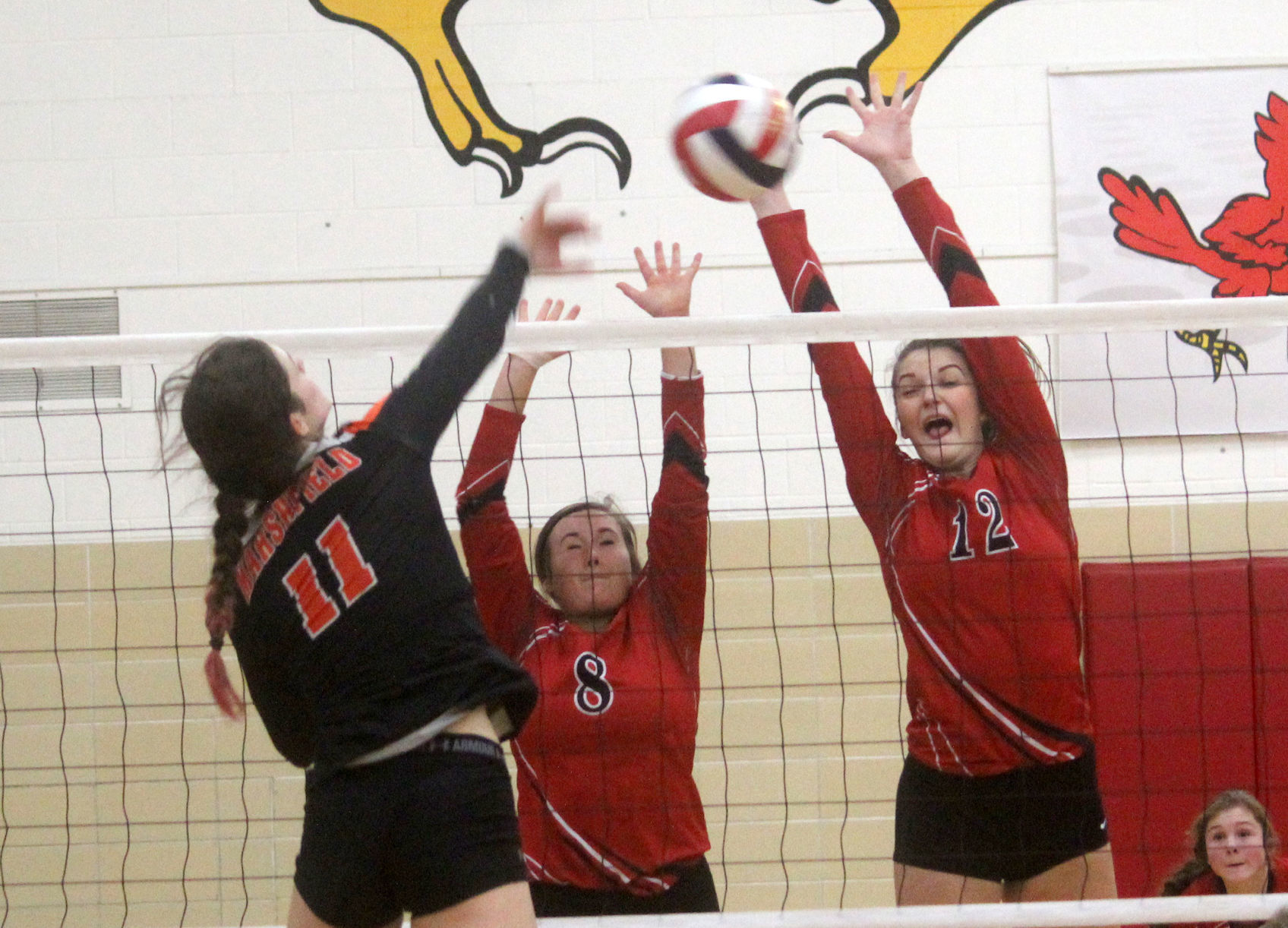 Marshfield at Chi-Hi volleyball 10-18-18